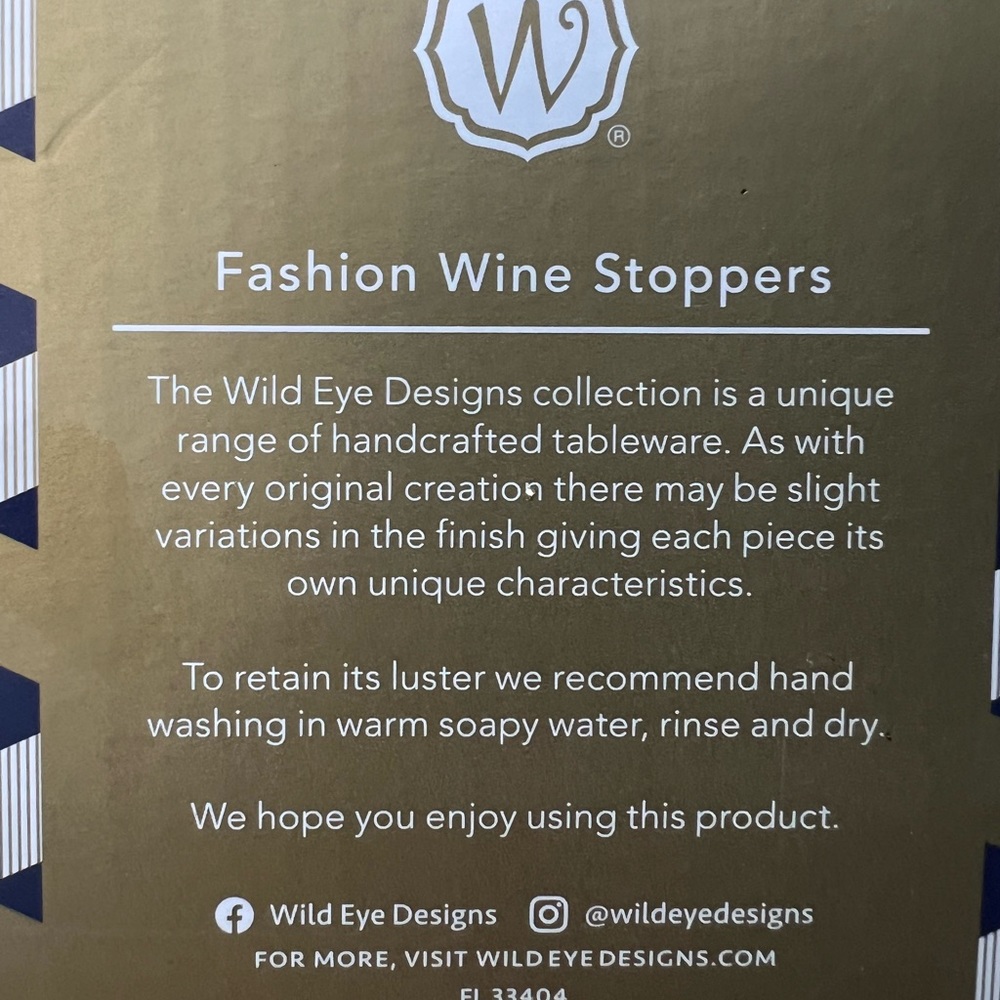 Fashion Wine Stoppers Gift Set New - Picture 8 of 8